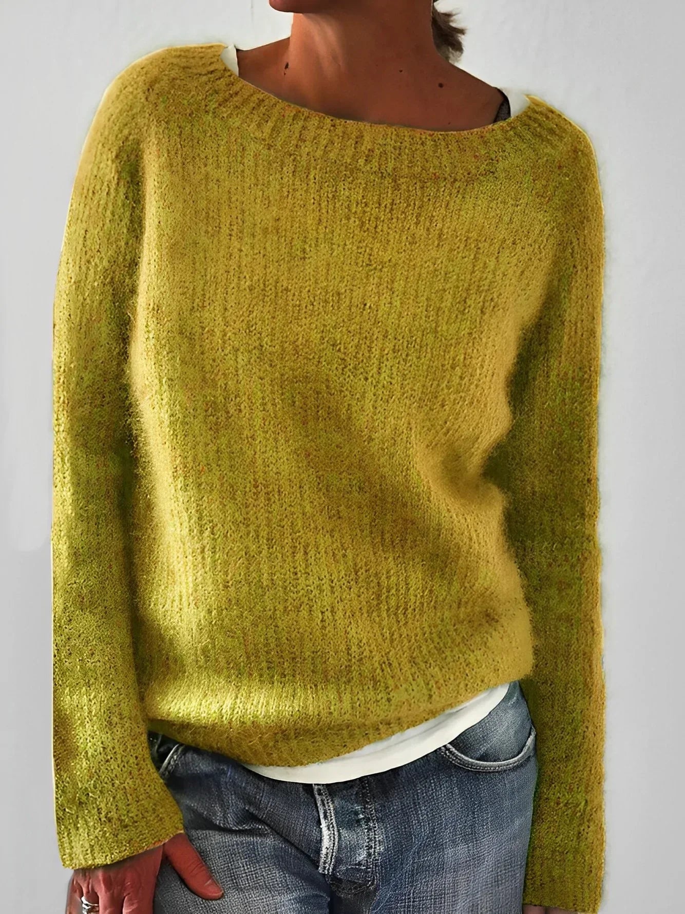 Weicher Strickpullover