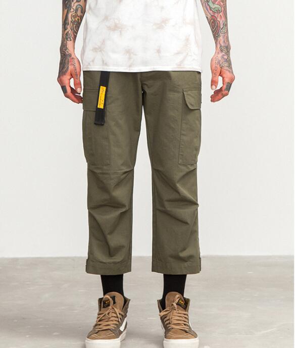 Wadenlange Cargohose
