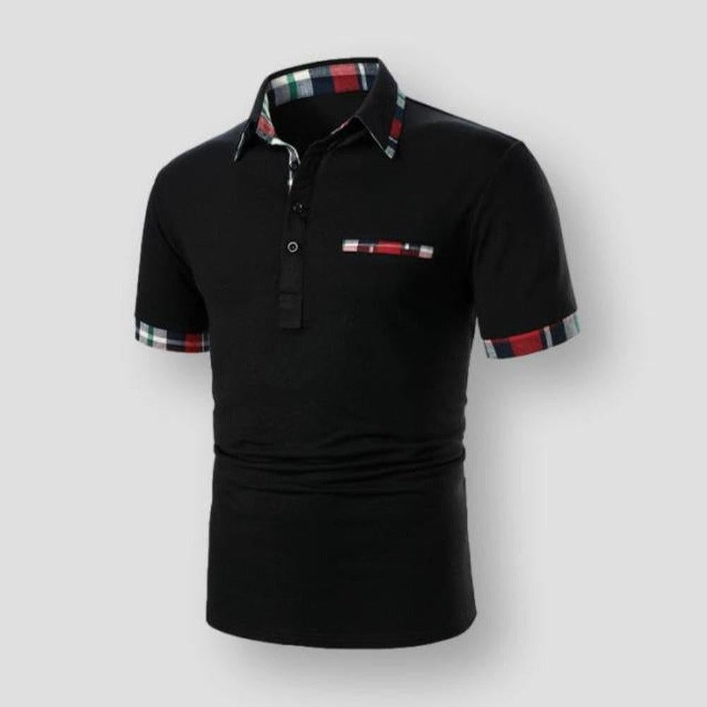 Veikie Kurzarmhemd Sky Madrid Karo