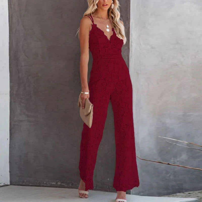 Evelina Jumpsuit - Patterned Design