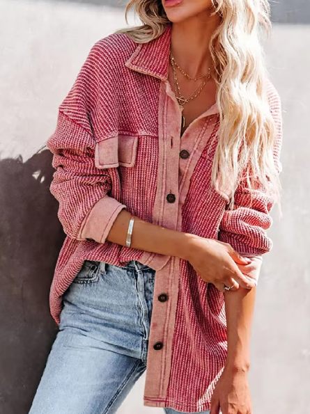 Wynara Luise Damen Langarm-Pullover mit Rollkragen