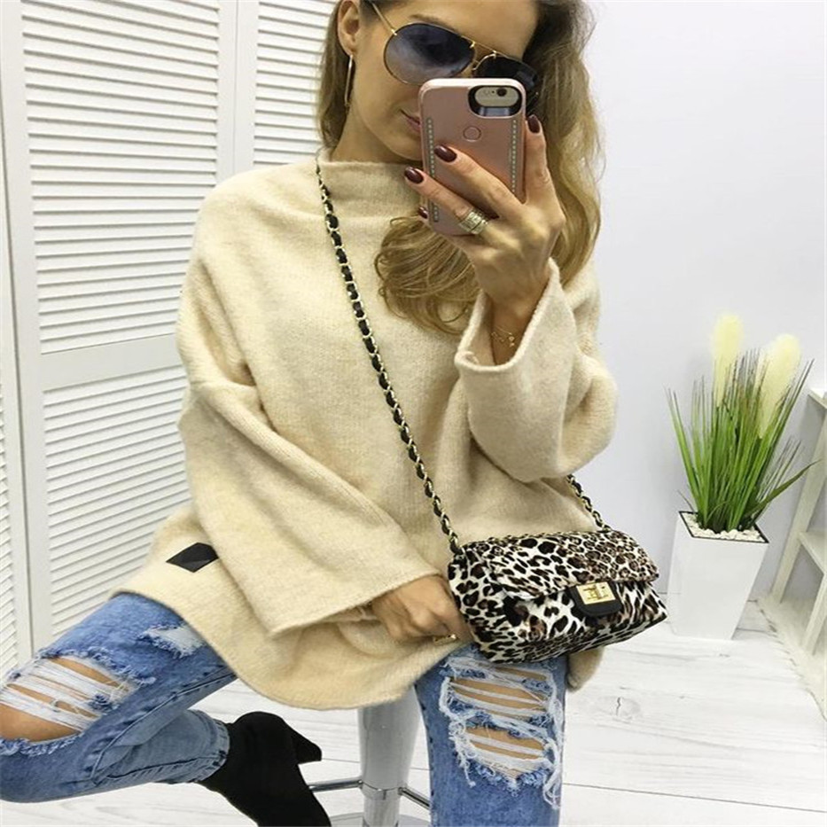 Weicher Langarm-Pullover für Damen