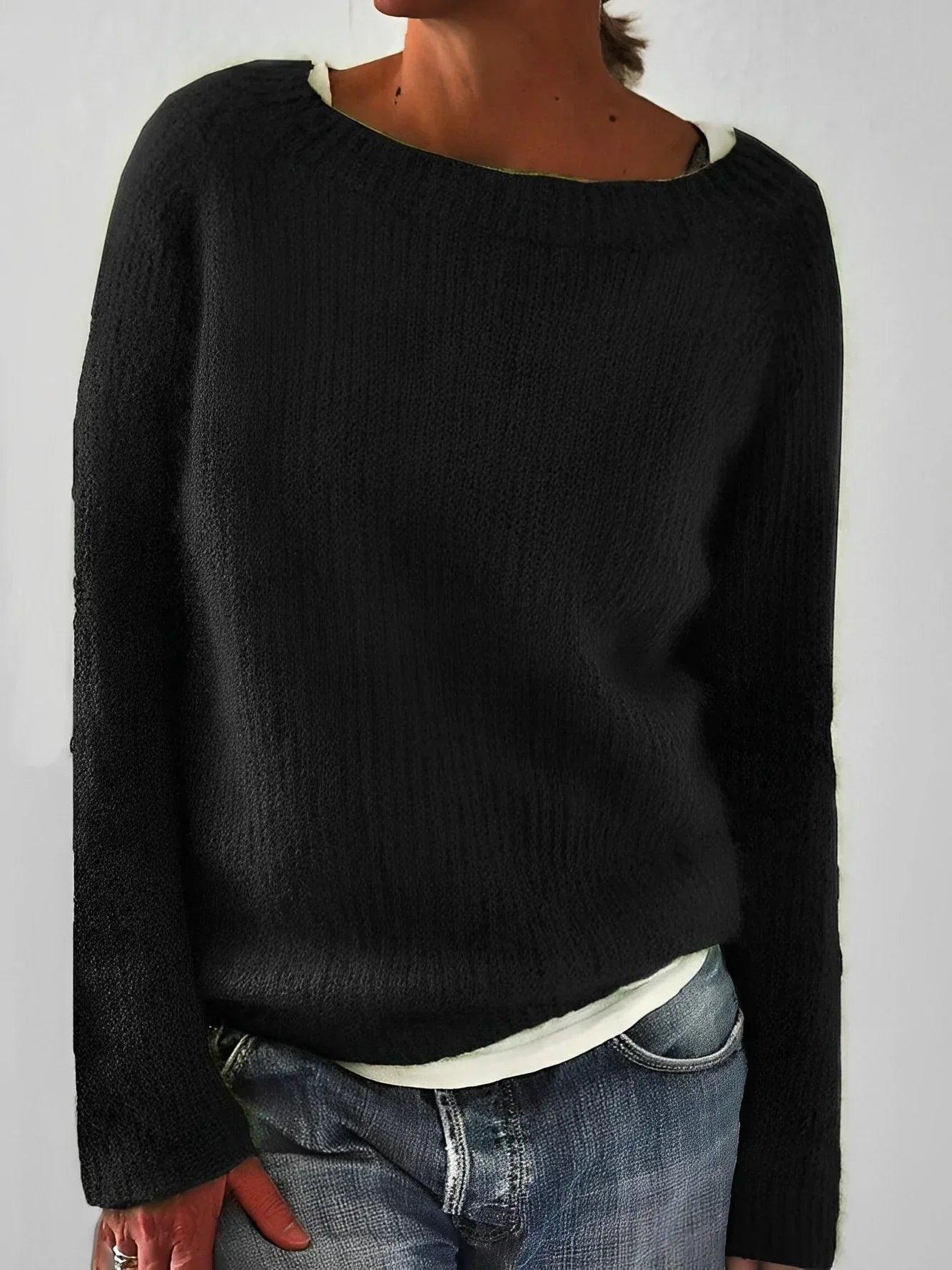 Weicher Strickpullover