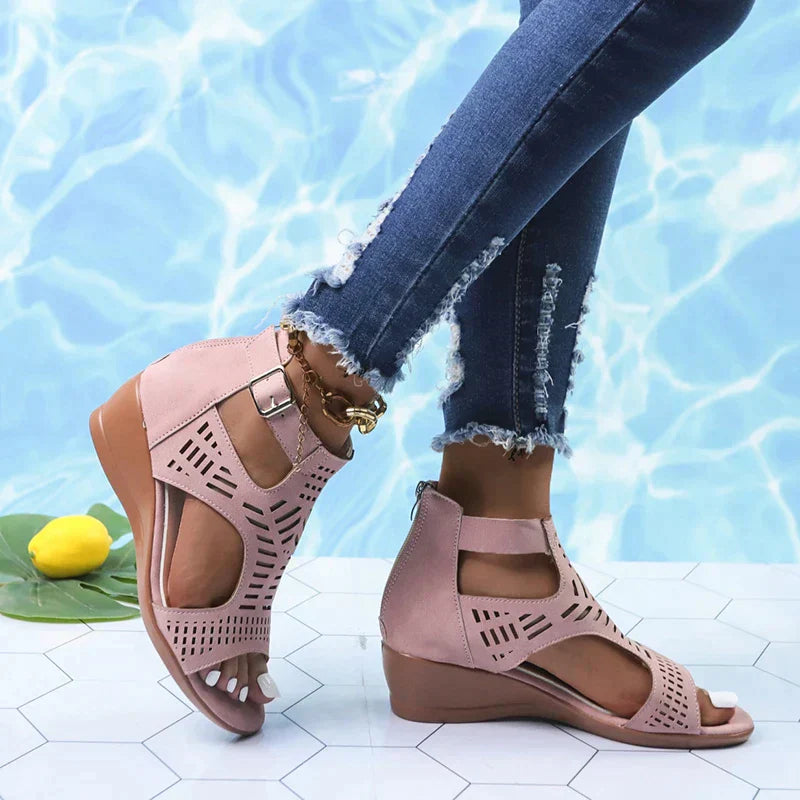 MODEGEIST Damen-Sandalen mit orthopädischer Funktion