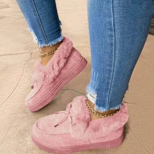 Flauschige Walkyschuhe für Damen