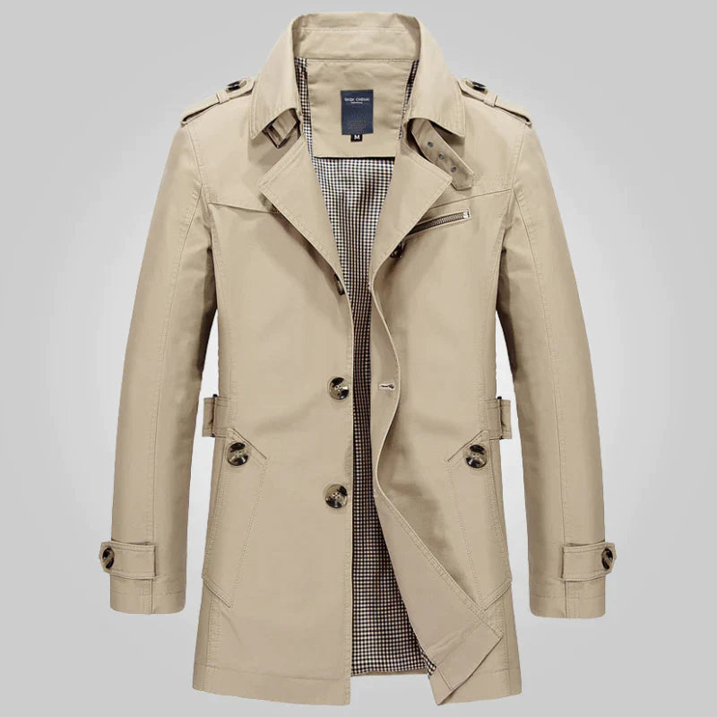 Louise - Elegant Autumn Trench Coat main image 1