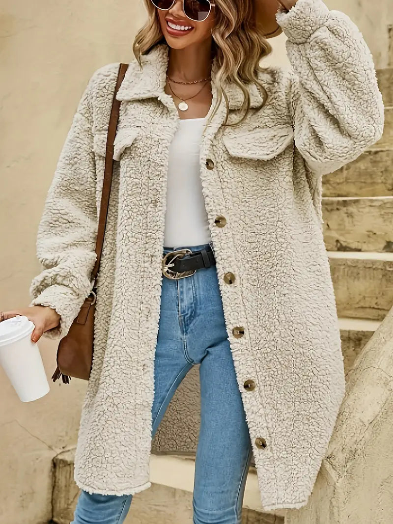 Weiche Knopfjacke von Uli