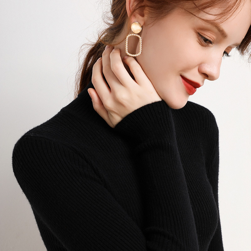 Elise Rollkragenpullover aus Strick