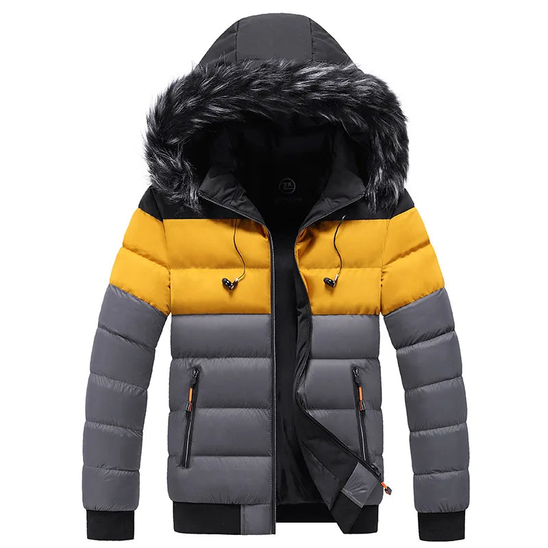 Winterjacke Bonafita mit Kapuze und Fellbesatz