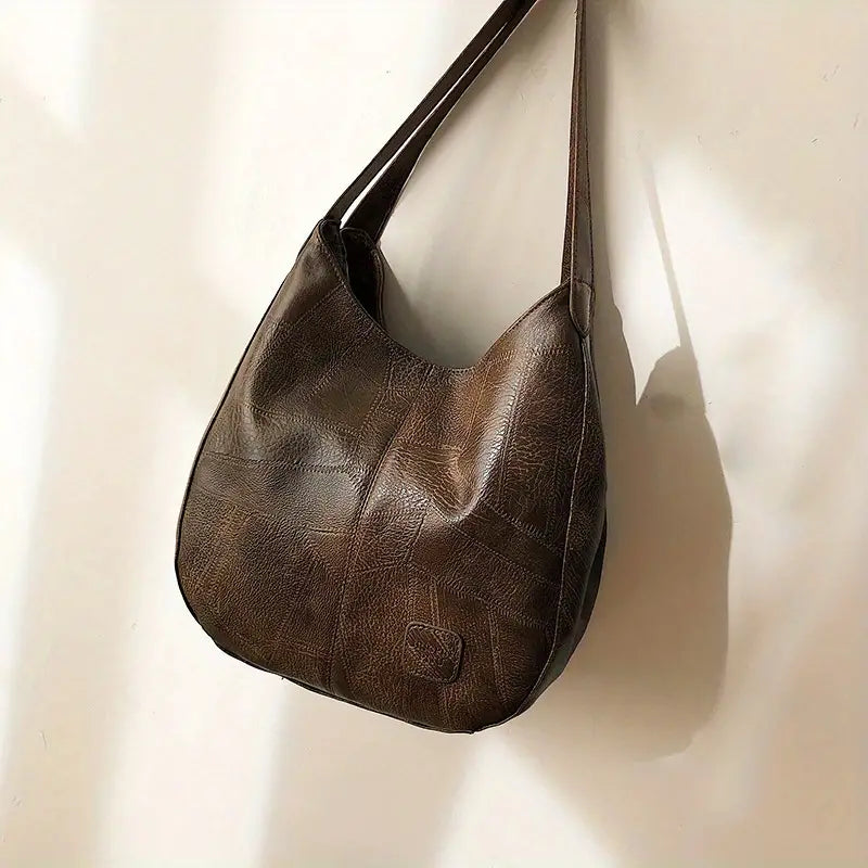 Dolly Damen Vintage Umhängetasche im Hobo-Stil