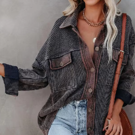 Wynara Luise Damen Langarm-Pullover mit Rollkragen