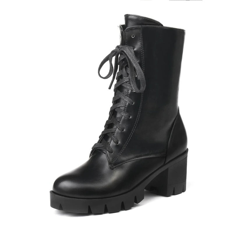 Hildegard® | Ultimative klobige Stiefel für unwiderstehlichen Style