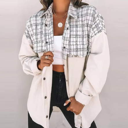 Wynara Luise Damen Langarm-Pullover mit Rollkragen