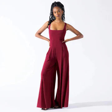 Madalyn weitbeiniger Jumpsuit