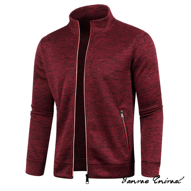 Fudus Sweatshirt mit umgeklapptem Kragen