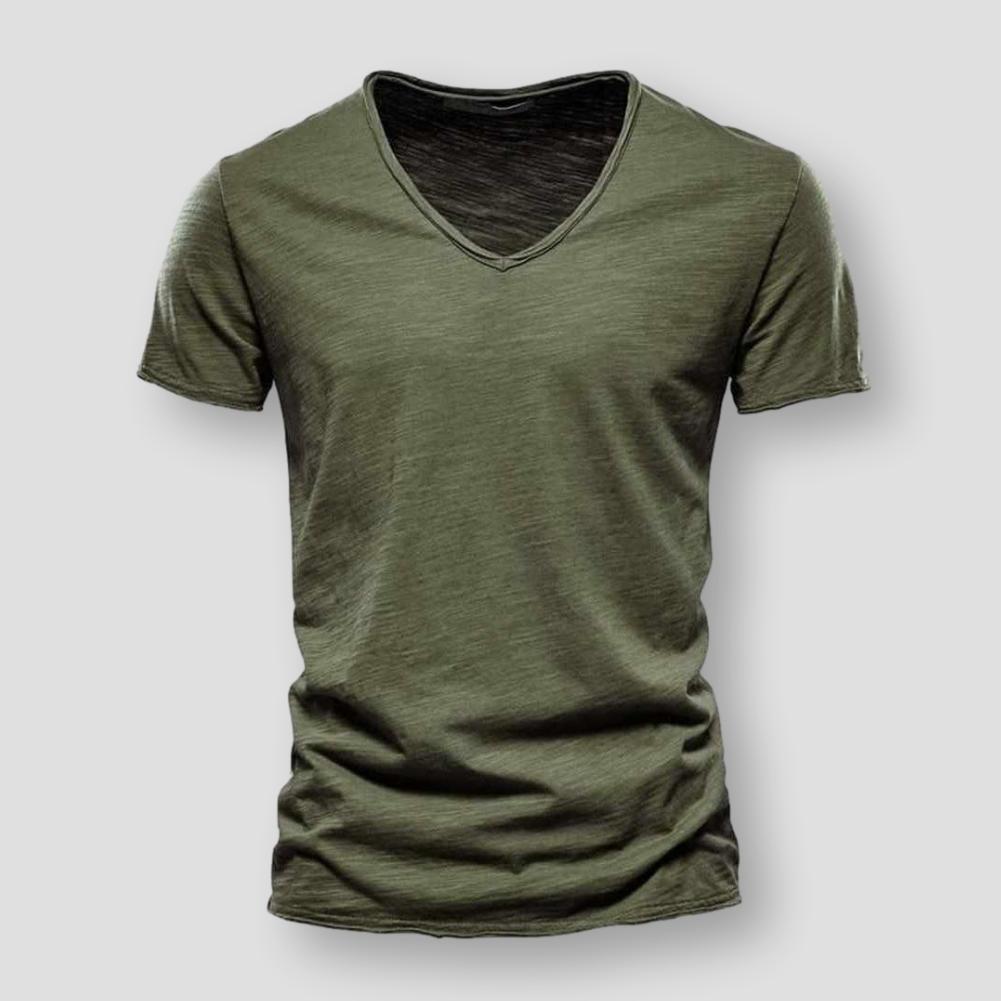 Vekie North Royal Lightweight V-Neck T-Shirt