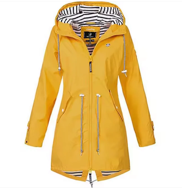 Wasserdichte Kapuzenjacke Persephone