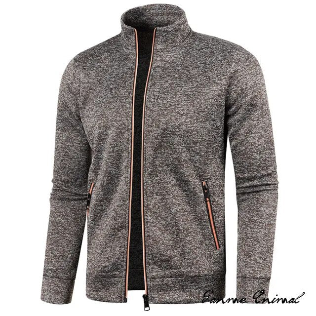 Fudus Sweatshirt mit umgeklapptem Kragen
