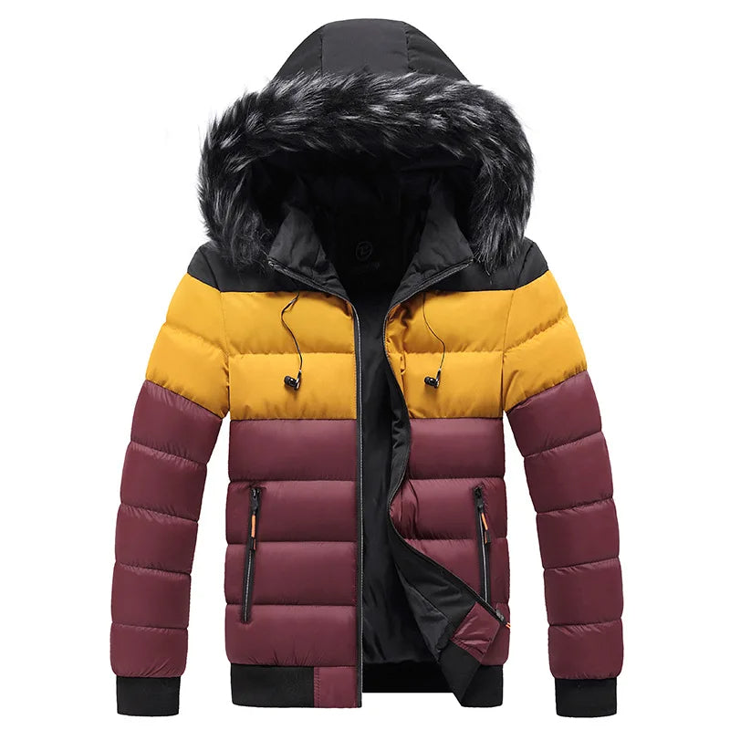 Winterjacke Bonafita mit Kapuze und Fellbesatz