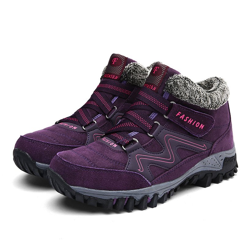 Yierellea Damen Winterschuhe mit Wärmefunktion