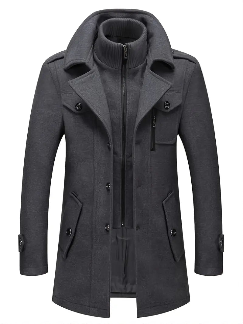 Gritty Doppelkragenjacke