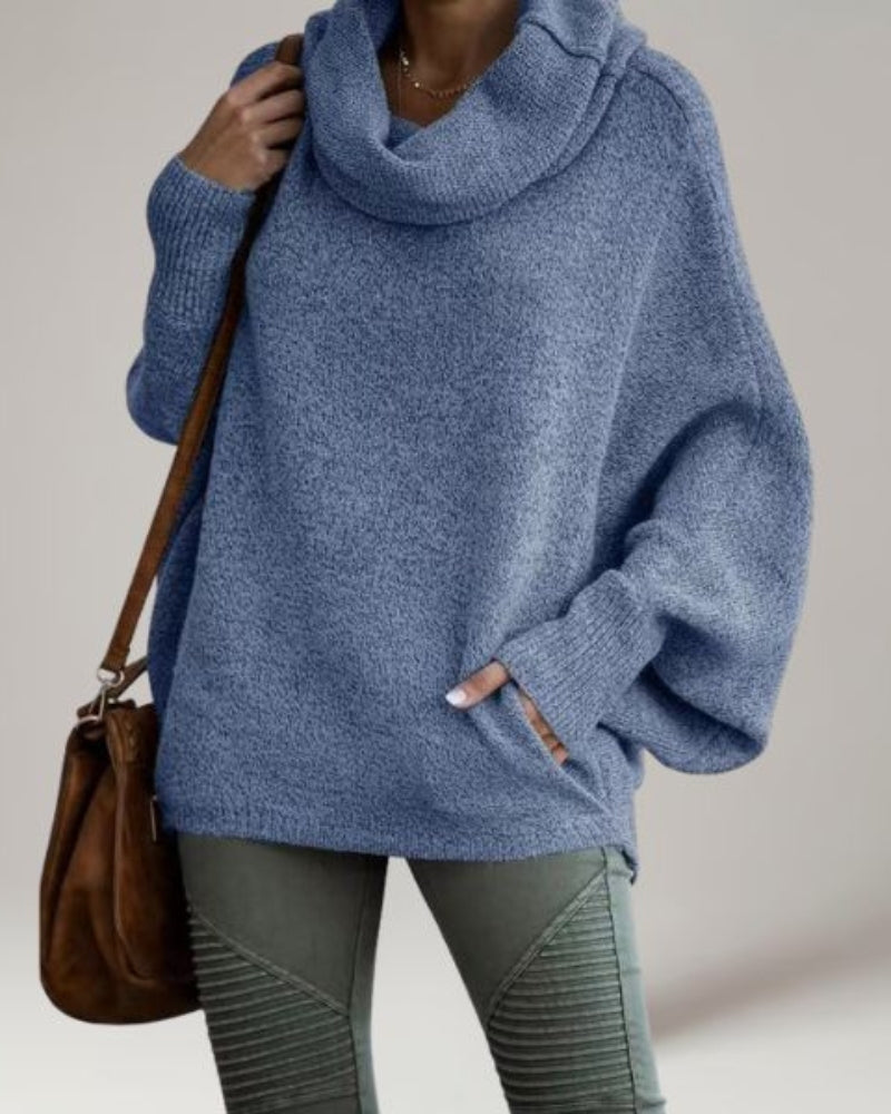 ModeGeist | Chic Stehkragen-Pullover