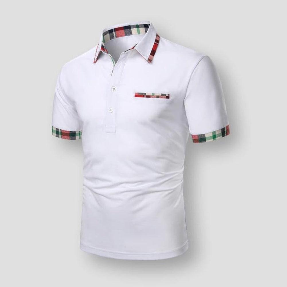 Veikie Kurzarmhemd Sky Madrid Karo