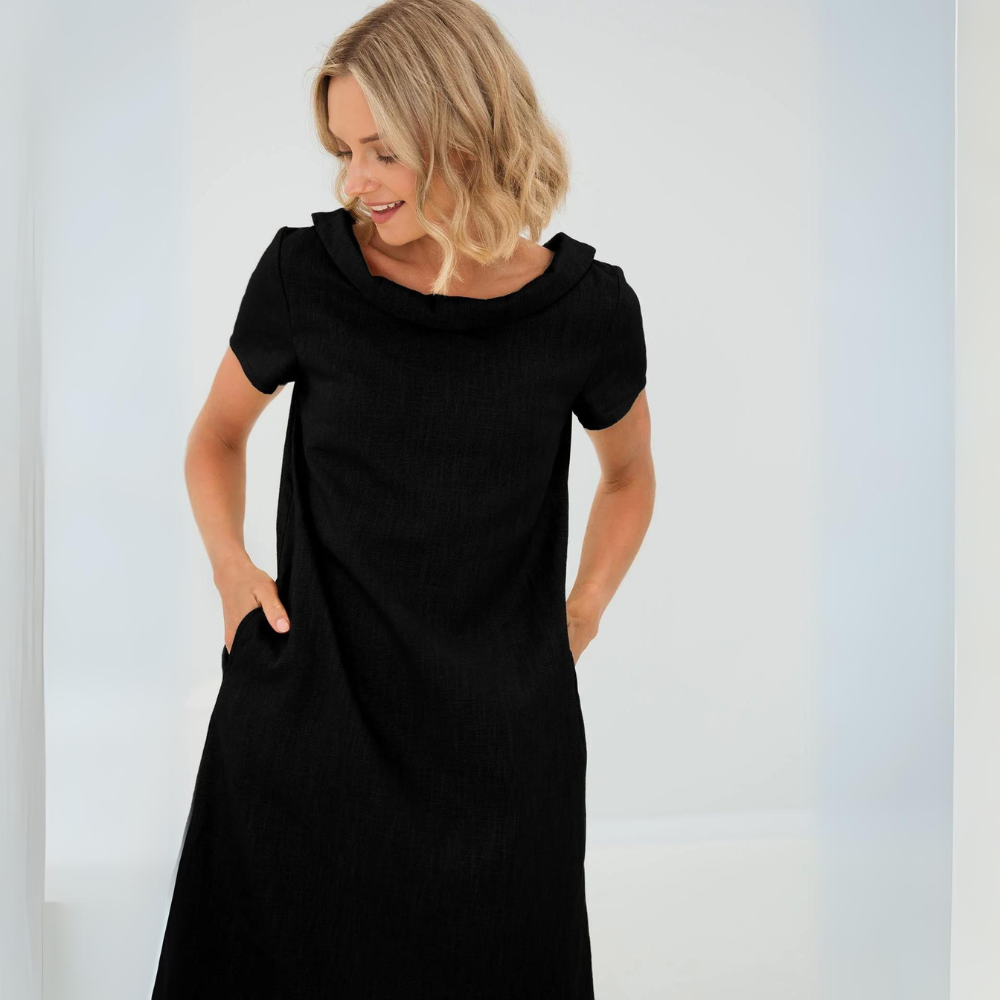 Elegantes Leinen Sommerkleid Lara