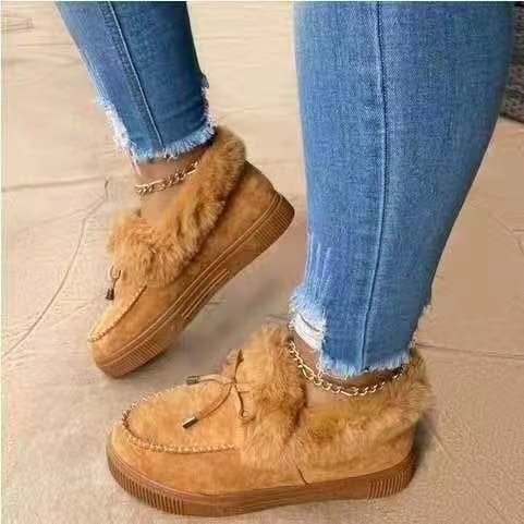 Flauschige Walkyschuhe für Damen