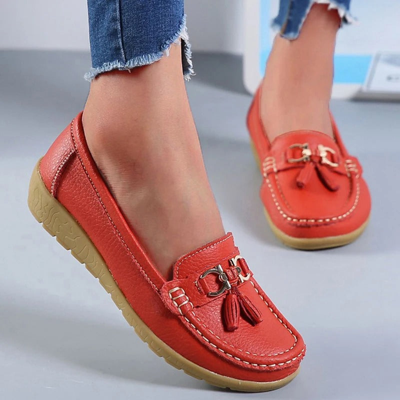 Ida® | Komfortable Loafer mit Quasten