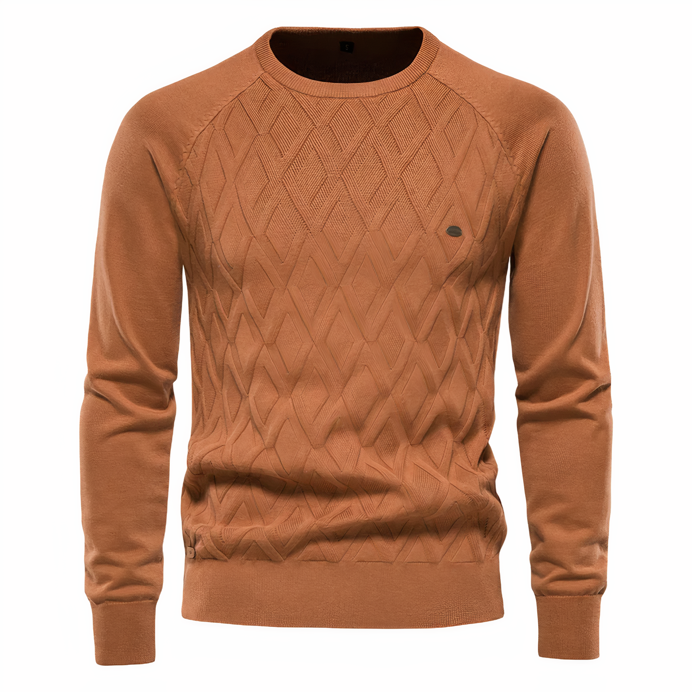 Herren-Pullover mit Rautenmuster – Adam