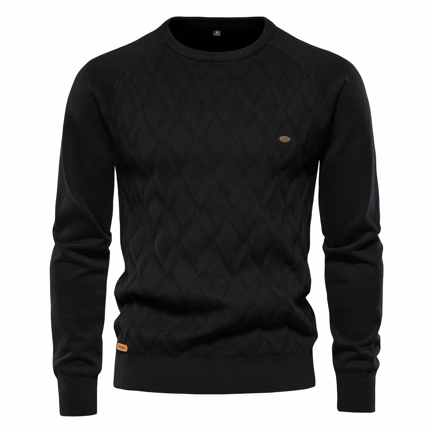 Herren-Pullover mit Rautenmuster – Adam