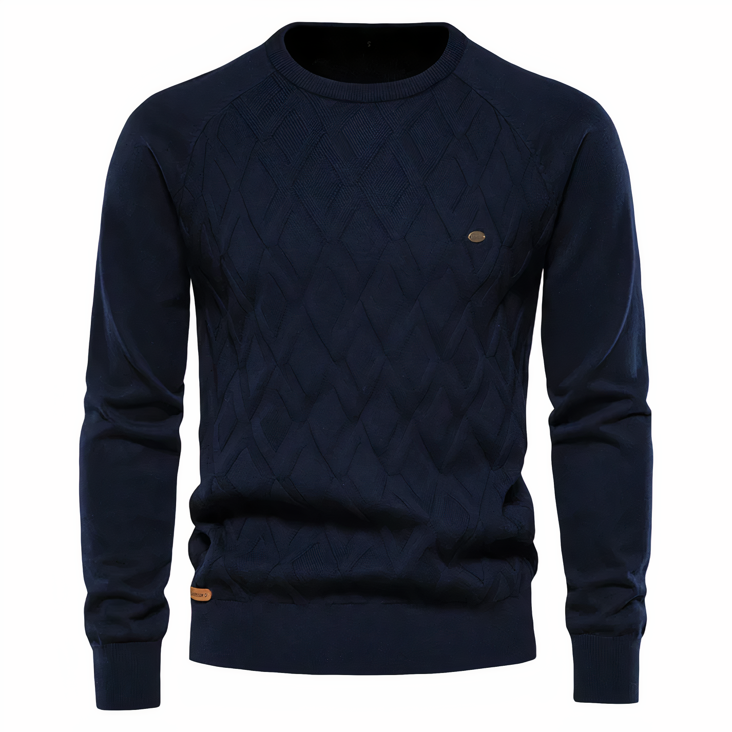 Herren-Pullover mit Rautenmuster – Adam