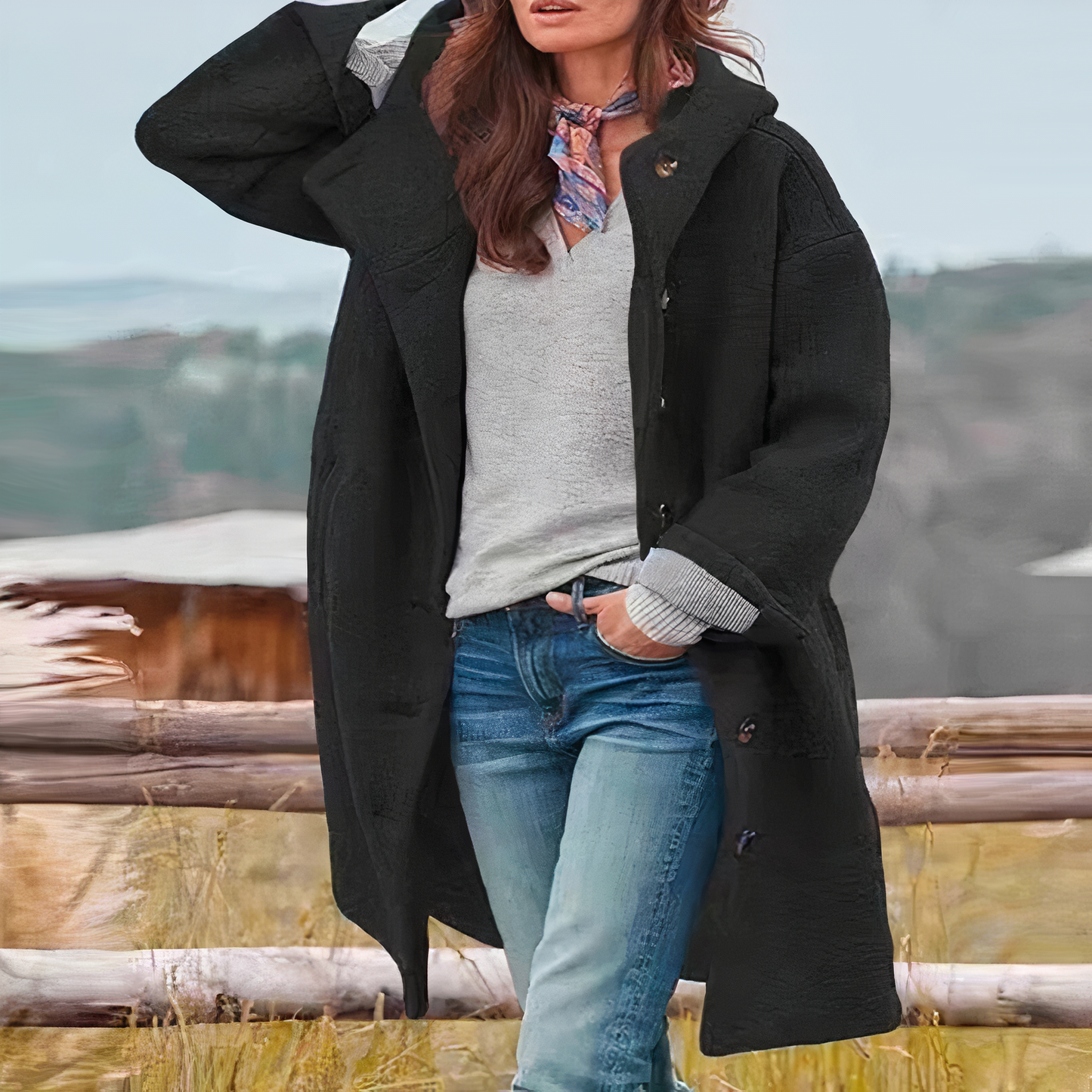 Wollmantel Averie – elegant