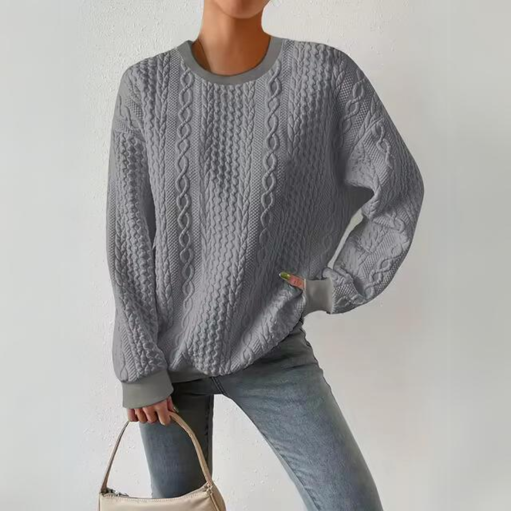 Fudus Casual Crewneck Sweatshirt