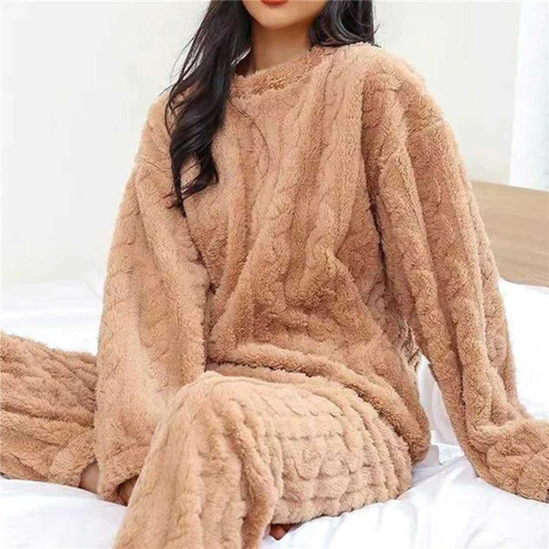 Gönnen Sie sich dieses schöne und bequeme Rosa Pyjama-Set