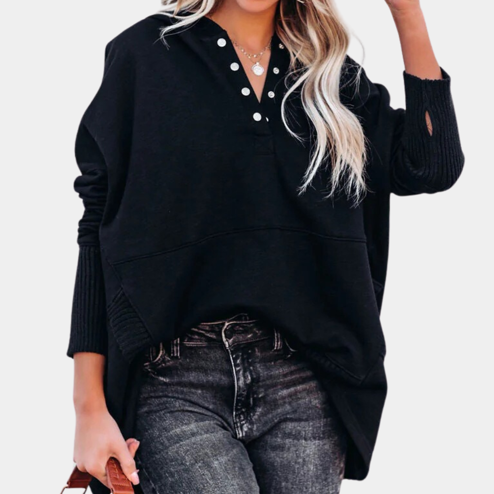 Trendiger, großer Hoodie für Damen – Komfort und Style vereint!