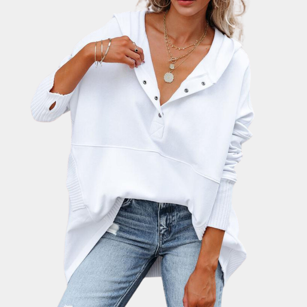 Trendiger, großer Hoodie für Damen – Komfort und Style vereint!