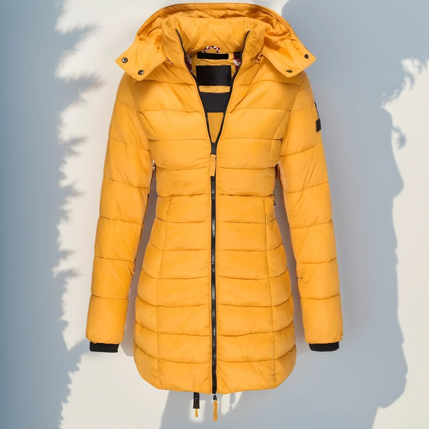 Wintermantel für Damen mit Kapuze – Carlis
