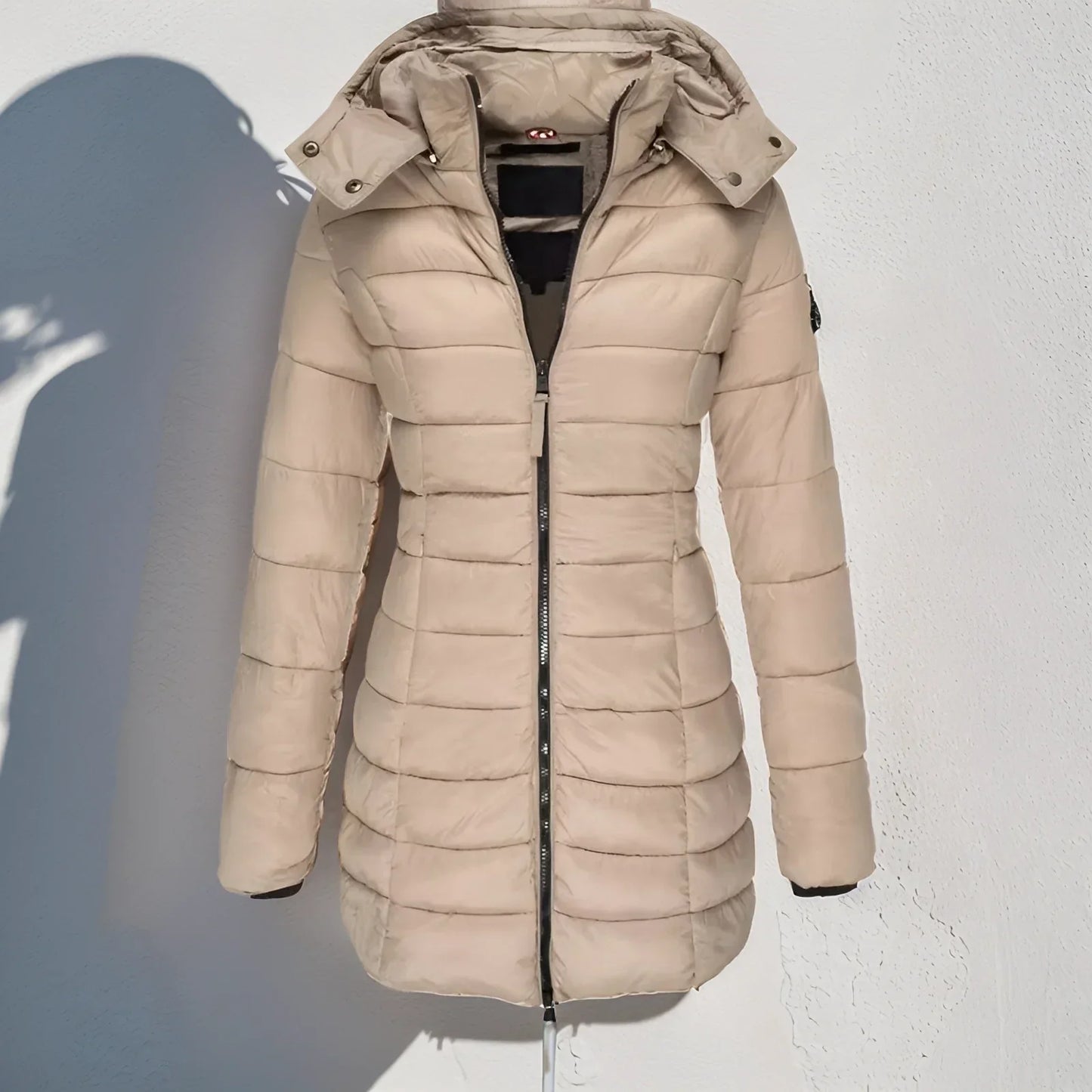 Wintermantel für Damen mit Kapuze – Carlis