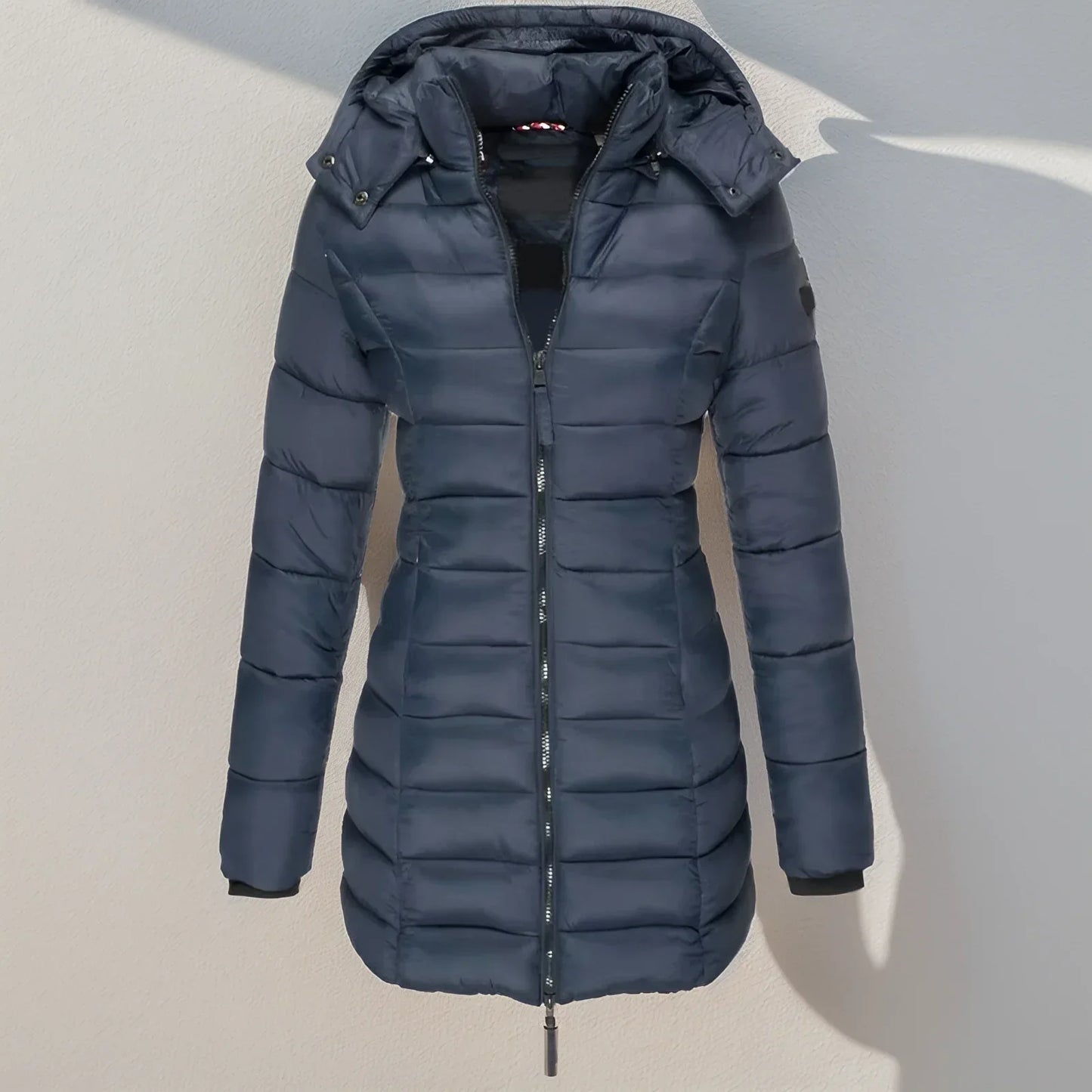Wintermantel für Damen mit Kapuze – Carlis