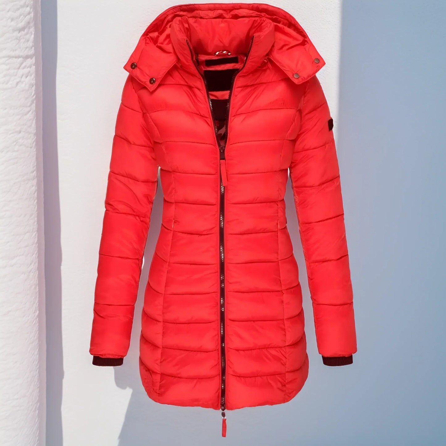 Wintermantel für Damen mit Kapuze – Carlis
