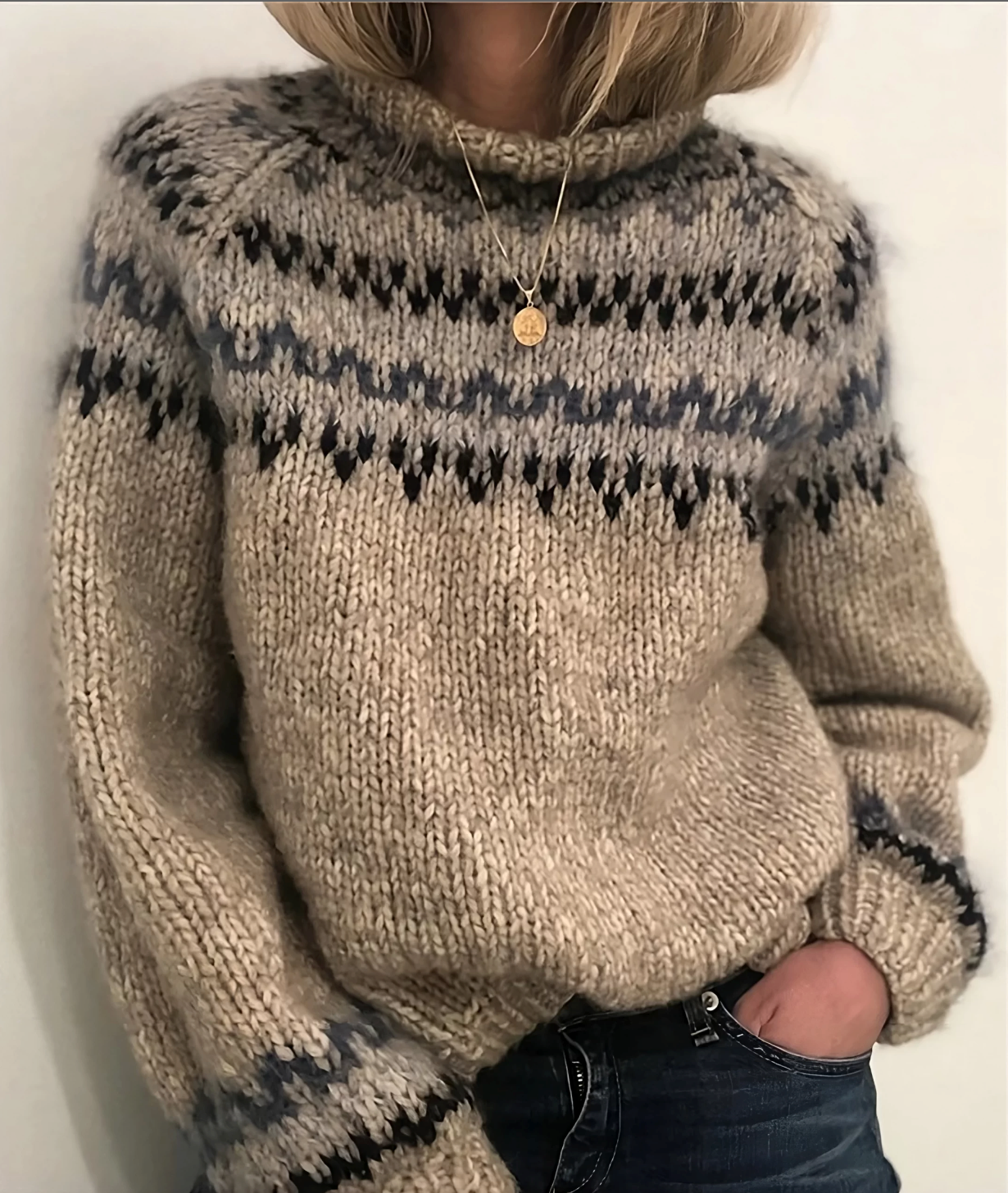 Oona: Weicher Rollkragenpullover