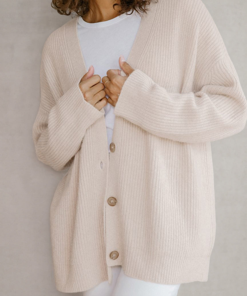 Kaschmir-Cocoon-Jacke Leah