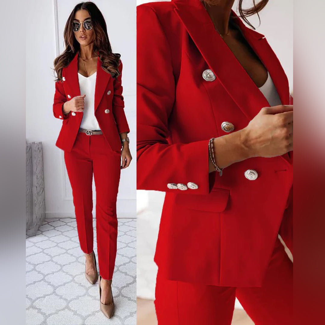 Luxuriöses ELISEA Damen-Outfit (2-teilig) für einen eleganten Look