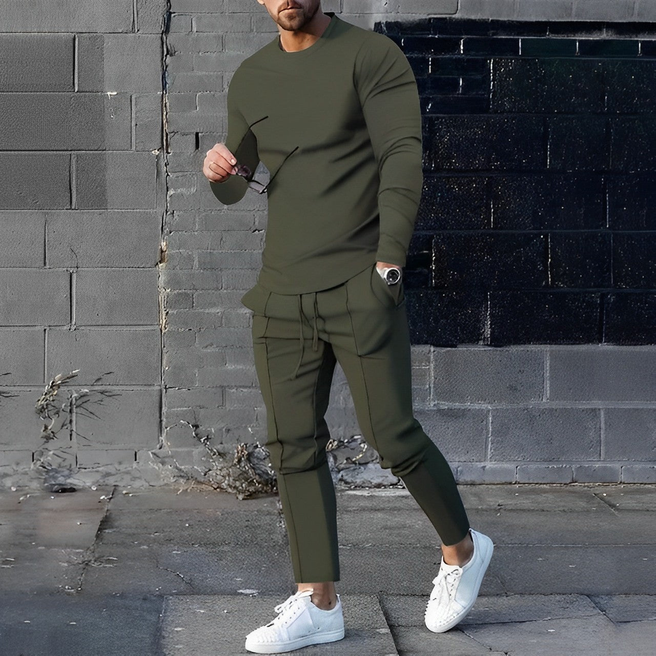 Tyler Pullover and Trousers
