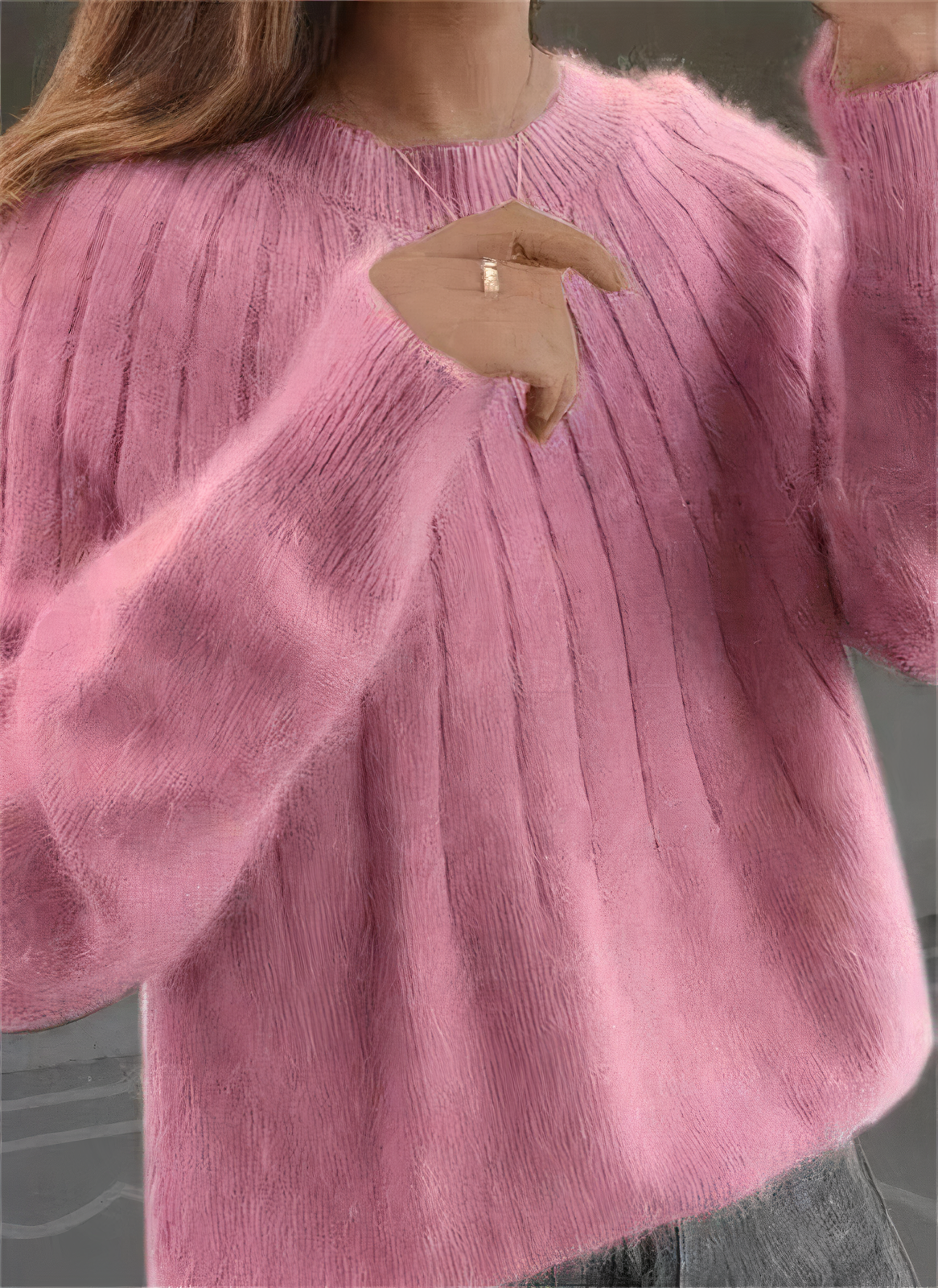 Weicher Strickpullover Frida