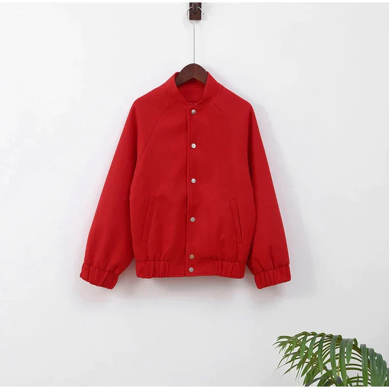 Avelena Bomberjacke mit Stehkragen