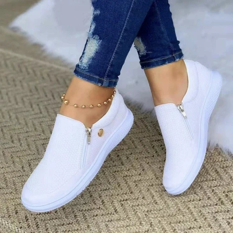 Violet® Zippered Sneaker