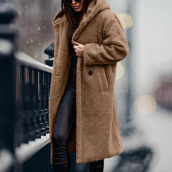 Winterjacke für Frauen aus Teddyfell – Jaylin
